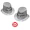 Beistle Black & Silver New Year Diamond Party Favor Kit for 50